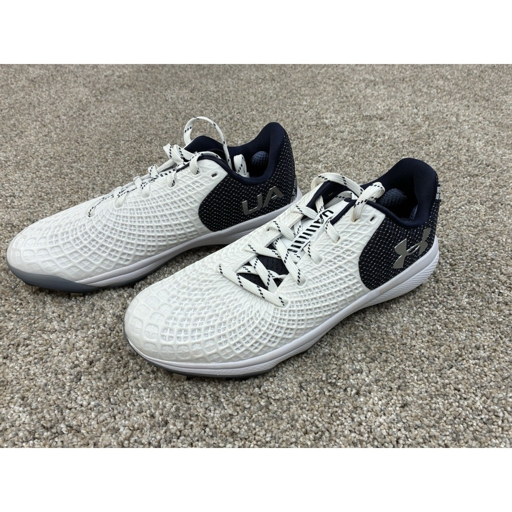 UNDER ARMOUR UA Glyde 2 MT Metal Softball Cleats Blue US Women's Size 9 NEW $95